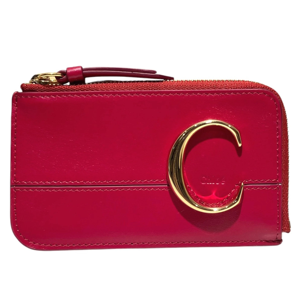 Chloé Chloe Fragment Case Coin Leather